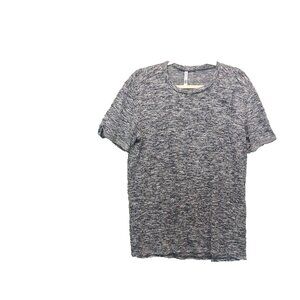 PHIPANY Sweater T-shirt Size M (8-10) Women Pullover Fall White Blue Rayon Blend